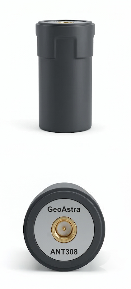GeoAstra ANT308 L1, L2 Dual band RTK High-Precision Active Helical Antenna