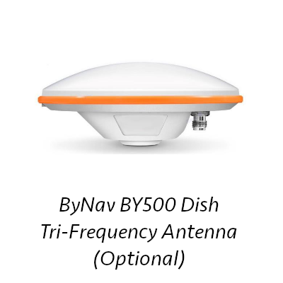 ByNav C2-M20D-U RTK Heading GNSS/INS Receiver (supports dual GNSS antennas, USB-C, 1 cm positioning accuracy, and 0.2° directional accuracy)