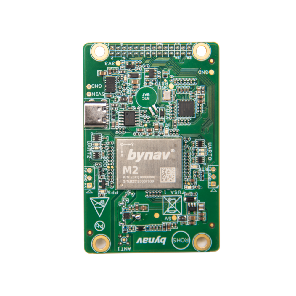 ByNav C2-M21-U RTK GNSS Receiver with IMU (USB-C, Deeply-coupled GNSS/IMU, Triple-band L1, L2 and L5, 1507 Channels, 1cm accuracy)