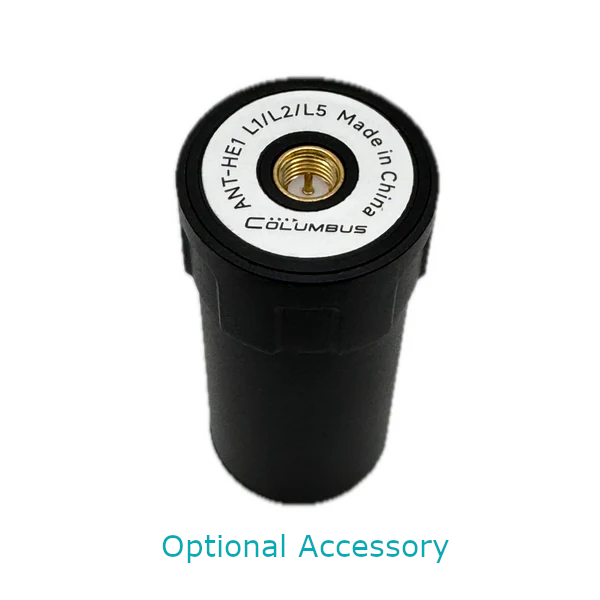 Columbus P-9 Race Precision GNSS Receiver for Professional Racing (25Hz Update Rate, Meter-Level Accuracy, Dual-Mode Bluetooth)