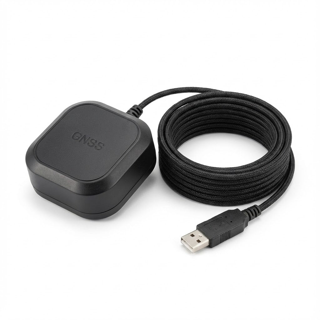 GeoAstra RTU608BT USB/Bluetooth RTK GNSS Receiver - ZED-F9P, IP67