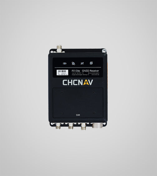 CHCNAV P2 Elite Dual-Antenna RTK GNSS Receiver and RTK Base (Tri-band GNSS, 8mm positioning accuracy, 0.15° heading accuracy, 20Hz update rate)