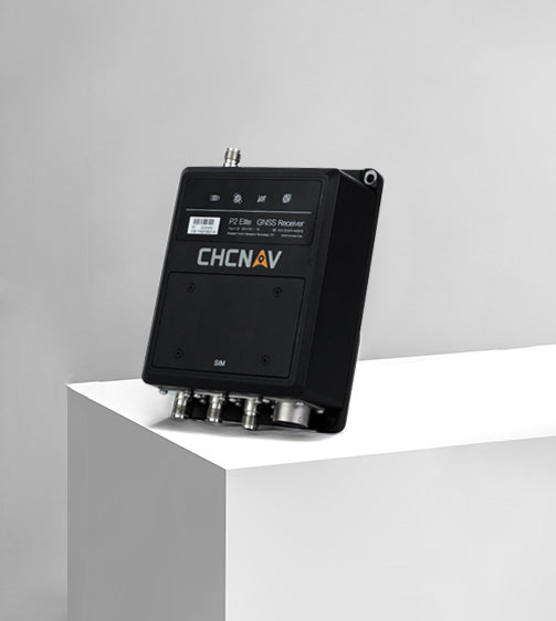 CHCNAV P2 Elite Dual-Antenna RTK GNSS Receiver and RTK Base (Tri-band GNSS, 8mm positioning accuracy, 0.15° heading accuracy, 20Hz update rate)