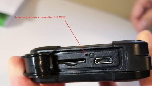 How to reset Columbus P-1 GPS Logger