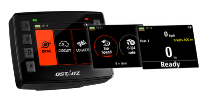 QSTARZ LT-9000S GPS Lap Timer – 25Hz GNSS Racing Data Logger for Motorcycles & Race Cars