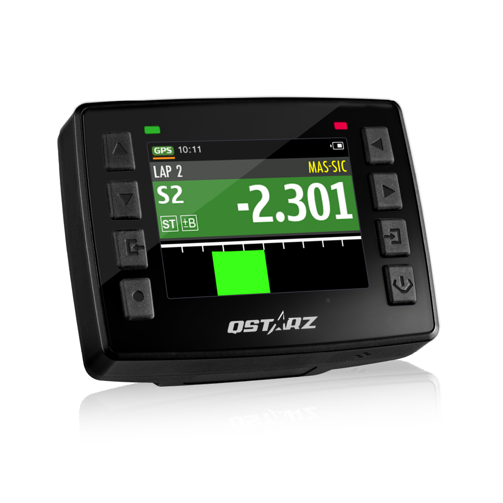 QSTARZ LT-9000S GPS Lap Timer – 25Hz GNSS Racing Data Logger for Motorcycles & Race Cars