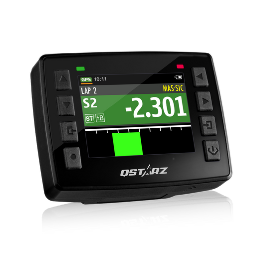 QSTARZ LT-9000S GPS Lap Timer – 25Hz GNSS Racing Data Logger for Motorcycles & Race Cars