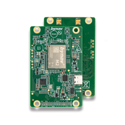 ByNav C2-M20D-U RTK Heading GNSS/INS Receiver (supports dual GNSS antennas, USB-C, 1 cm positioning accuracy, and 0.2° directional accuracy)