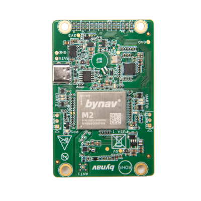 ByNav C2-M2X Evaluation Board / RTK USB GNSS Receiver (USB-C, M20 RTK GNSS Module included, Triple-band L1, L2 and L5, 1507 Channels, 1cm accuracy)