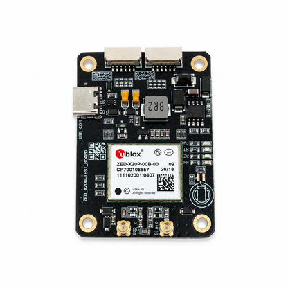 GeoAstra C2-X20P-U-Lite u-blox X20P GNSS Board — RTK, Galileo HAS PPP, All-band L1 / L2 / L5 / L6 (E6))