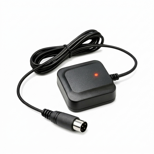 Navisys GR-U01 RS232 GNSS Receiver (Industrial Grade, U-blox M10 "10th Generation" GNSS Chip, 1.5m Accuracy, 18Hz Update Rate, Ultra-low Power Consumption, IPX7 Waterproof, Fully EMI Shielded, Operating Temperatures from -40°C to +85°C)