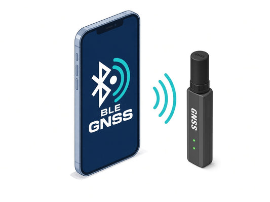 GeoAstra BLE-GNSS iOS App – Connect Bluetooth RTK GNSS to iPhone & iPad (cm-level accuracy)