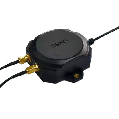 GeoAstra RTU609BT Dual RTK Heading GNSS Receiver (Dual-RTK Engine, Dual-antenna, Bluetooth and USB Dual interfaces, L1, L2 and L5 Tri-Band, up to 0.8 cm position accuracy and 0.2 ° direction accuracy)