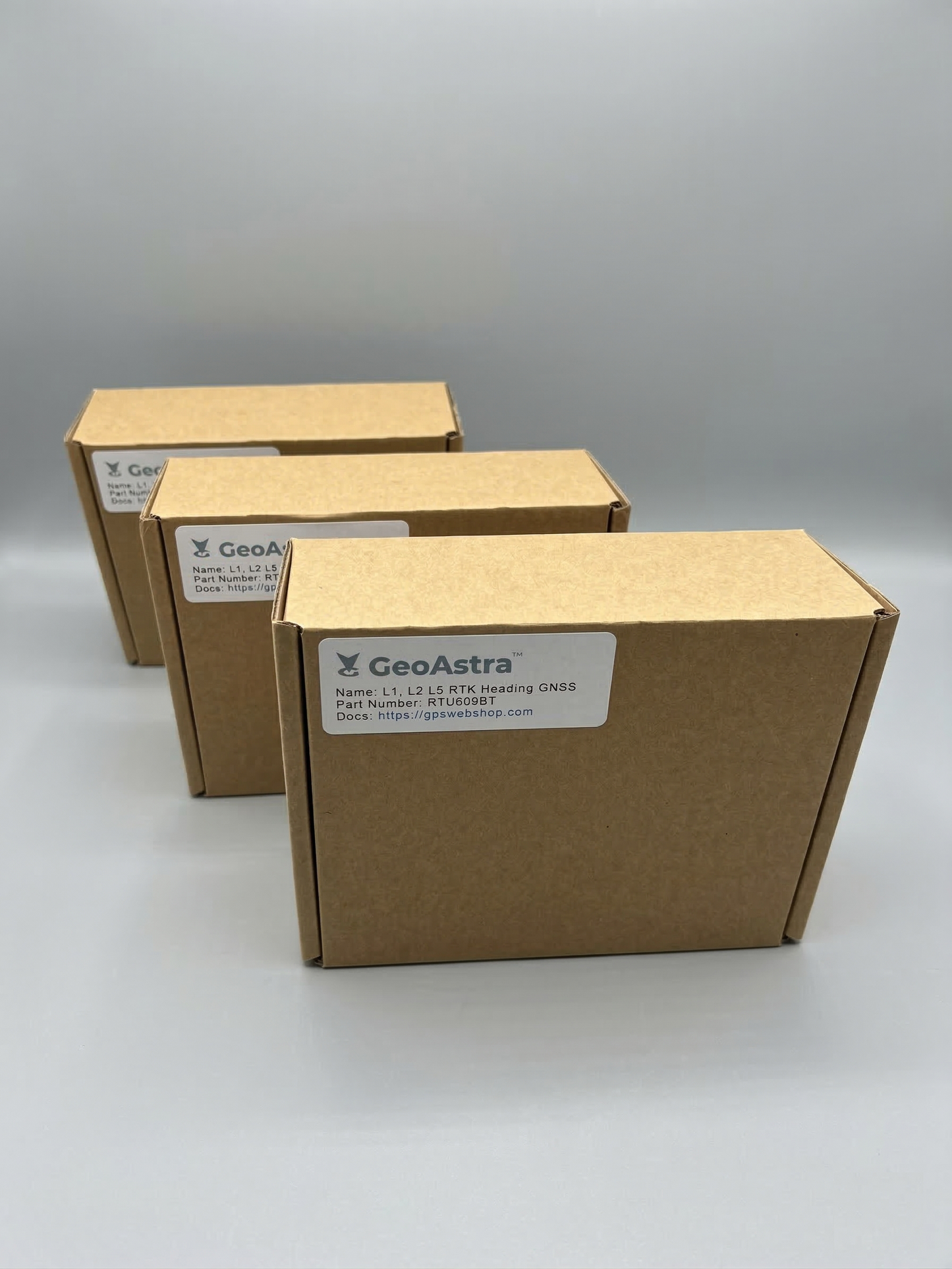 GeoAstra RTU609BT Dual RTK Heading GNSS Receiver (Dual-RTK Engine, Dual-antenna, Bluetooth and USB Dual interfaces, L1, L2 and L5 Tri-Band, up to 0.8 cm position accuracy and 0.2 ° direction accuracy)