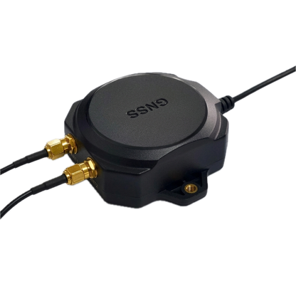 GeoAstra RTU609BT Dual RTK Heading GNSS Receiver (Dual-RTK Engine, Dual-antenna, Bluetooth and USB Dual interfaces, L1, L2 and L5 Tri-Band, up to 0.8 cm position accuracy and 0.2 ° direction accuracy)