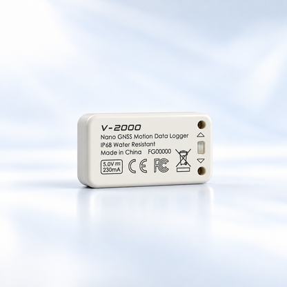 Columbus V-2000 Nano GNSS Motion Data Logger – Animal Behavior & Wildlife Tracking, Human & Field Research, 18g IP68 Waterproof High-Performance Logger with 3-Axis Motion, Up to 2 Months Interval Logging
