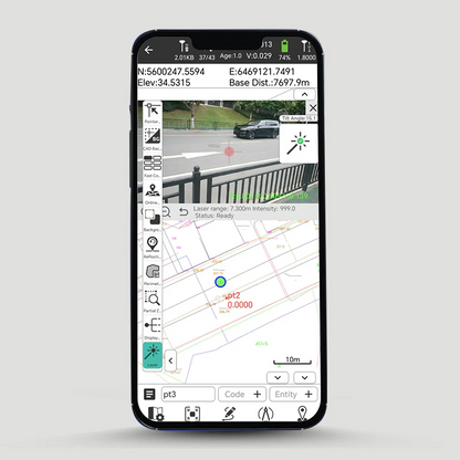 "CreateYours" professional surveying and mapping data collection Android app