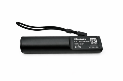 GeoAstra X8-M1 Bluetooth / USB RTK GNSS Receiver (L1, L2 & L5 bands, 4G LTE, Bluetooth / USB Dual Interfaces, IP67 waterproof, 20-hour battery life, ultra-portable at only 104g, 50 cm accuracy standalone, up to 1 cm accuracy with RTK)
