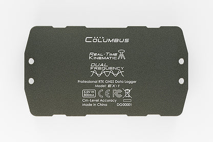 Columbus EX-1 Ultra-High Accuracy RTK GNSS Data Logger (Supports RTK, PPK, and standalone data logging; 30 cm accuracy in standalone mode; up to 1 cm accuracy with RTK or PPK)